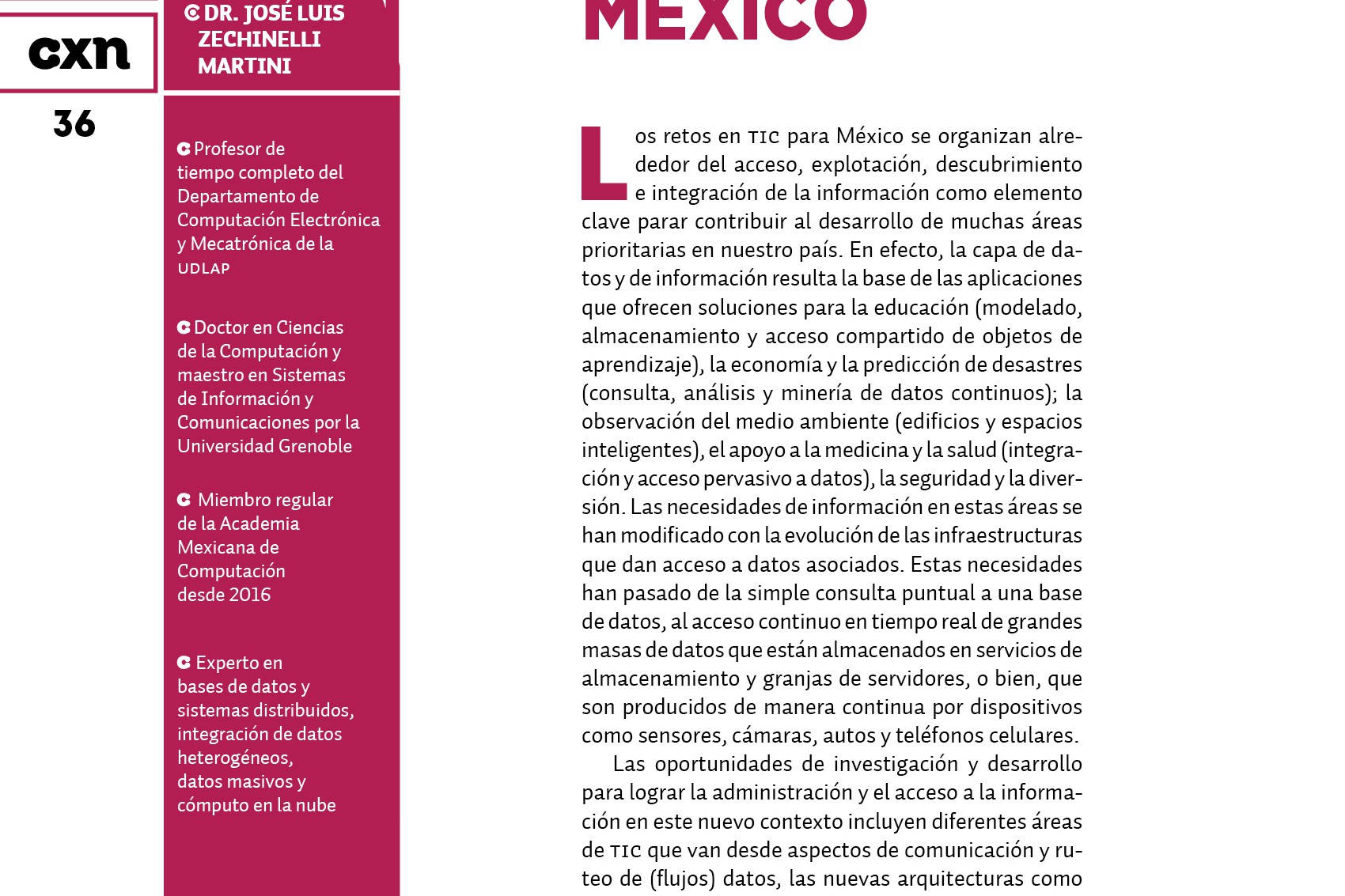 Retos y oportunidades en TIC para México