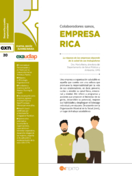 Colaboradores sanos, empresa rica Conexion UDLAP